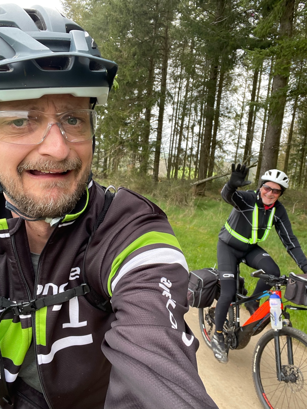 Riding through the meadows