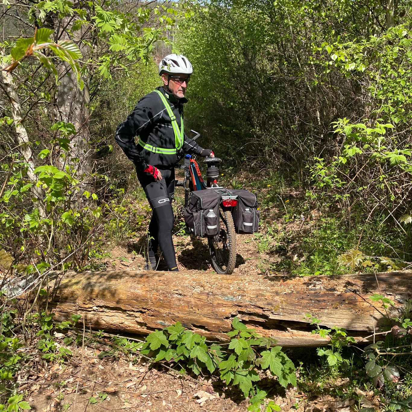 One of the obstacles to climb over.