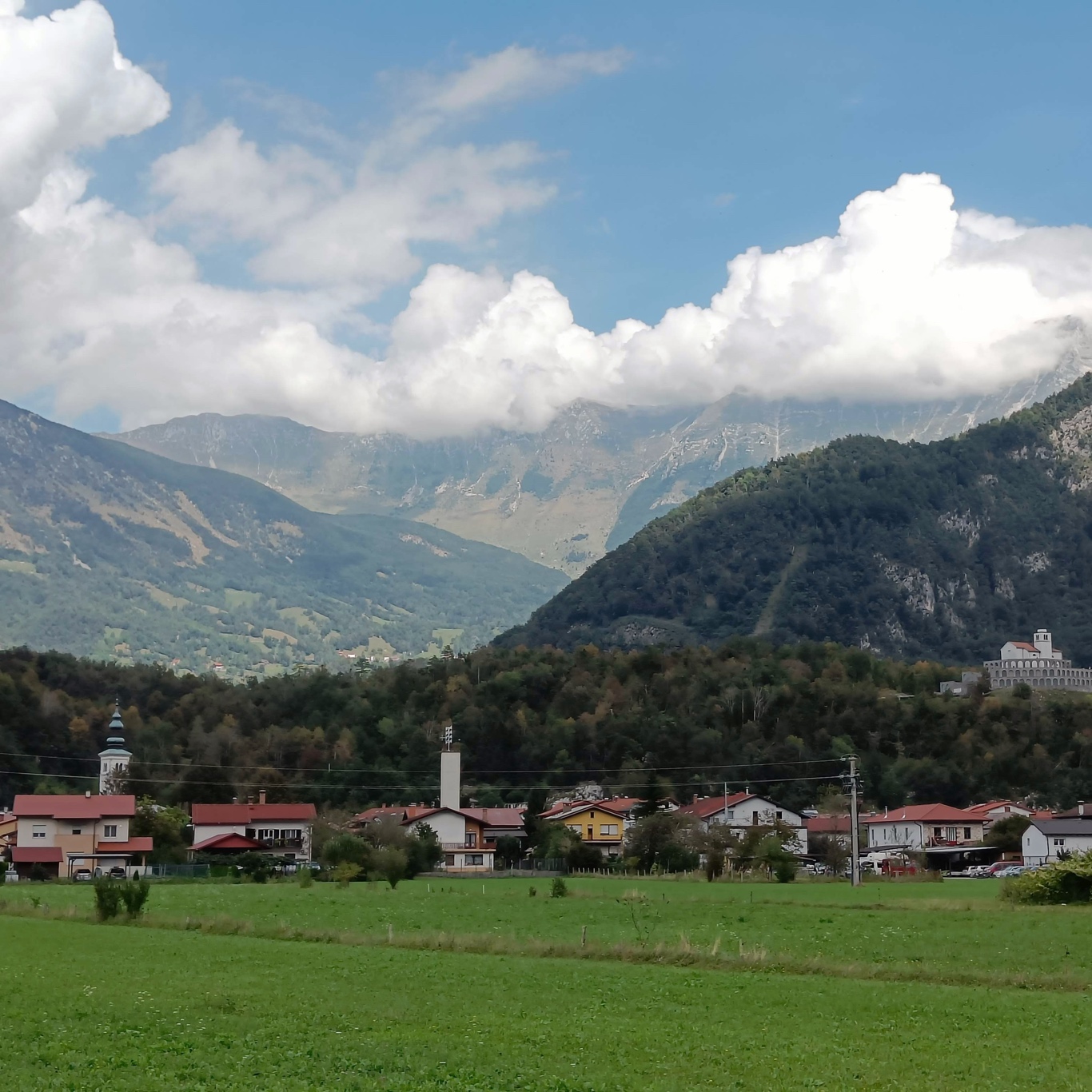 Rolling into Kobarid