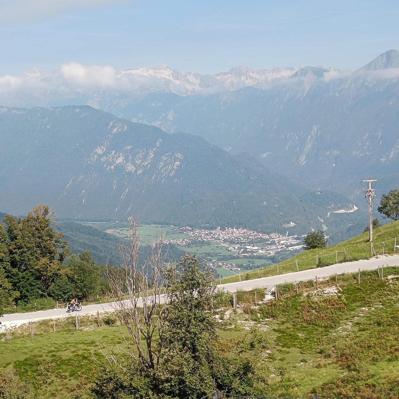 Climbing with a view