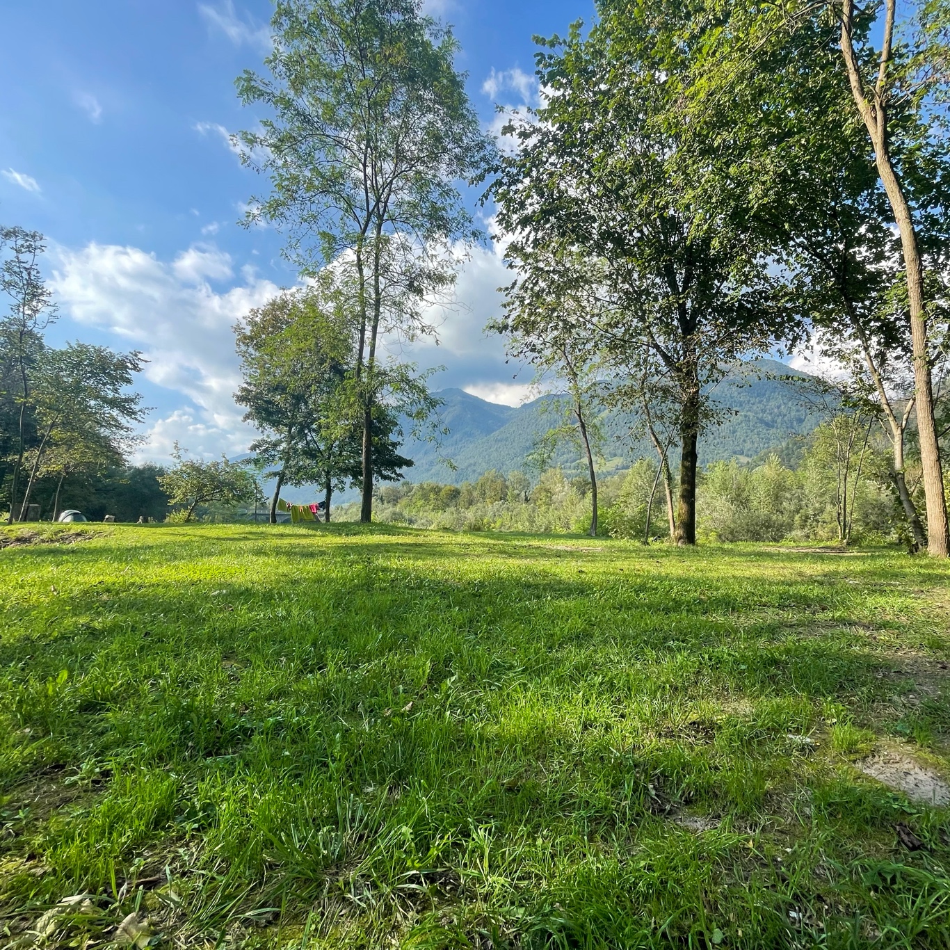 View from our camping spot