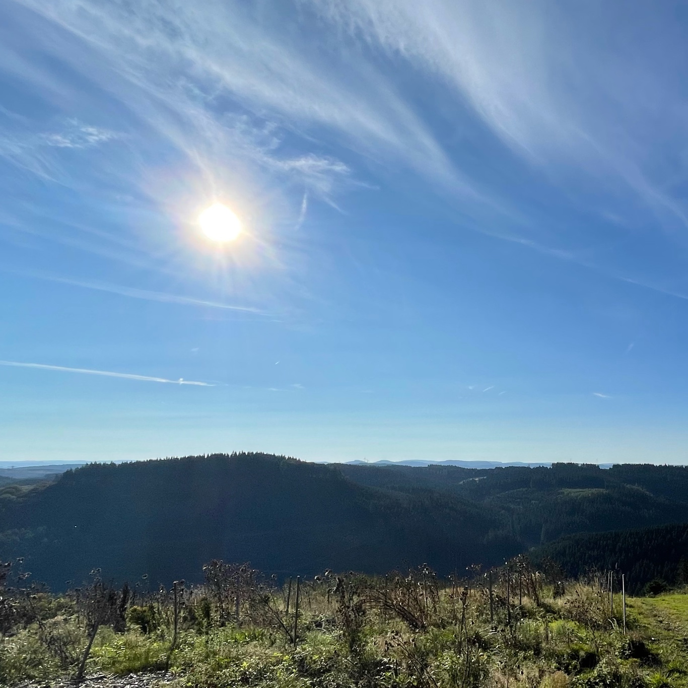 Our reward for going gravel