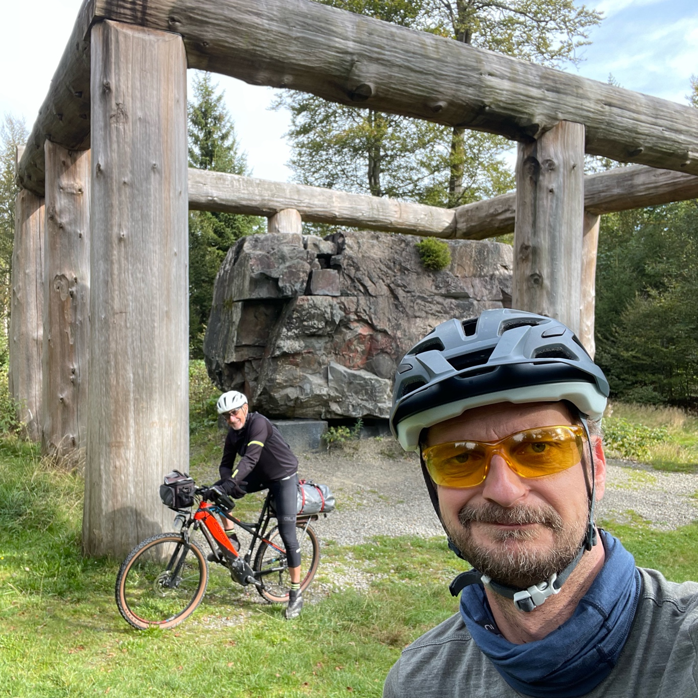 A sculpture called Stone Age