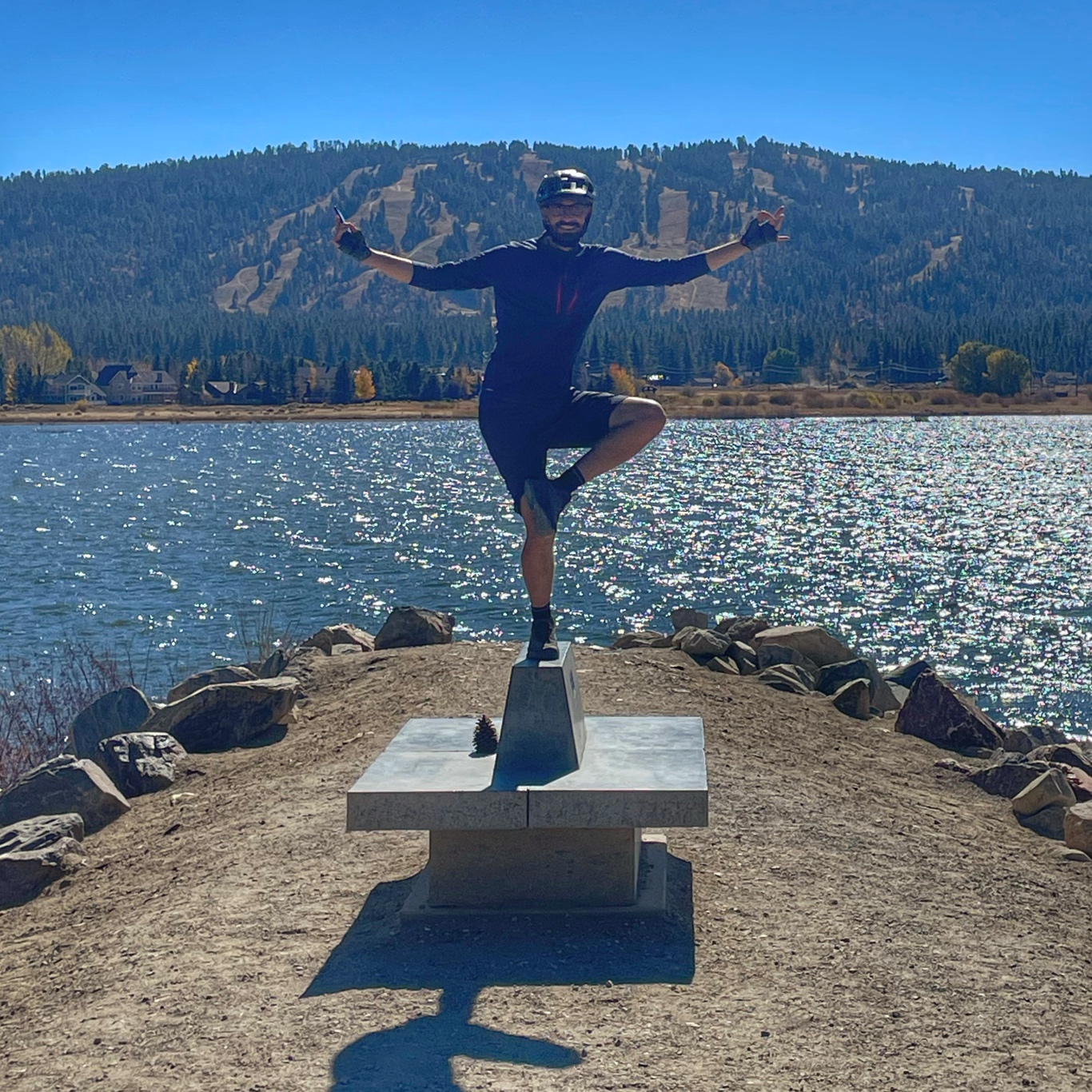 Big Bear lake! At last!