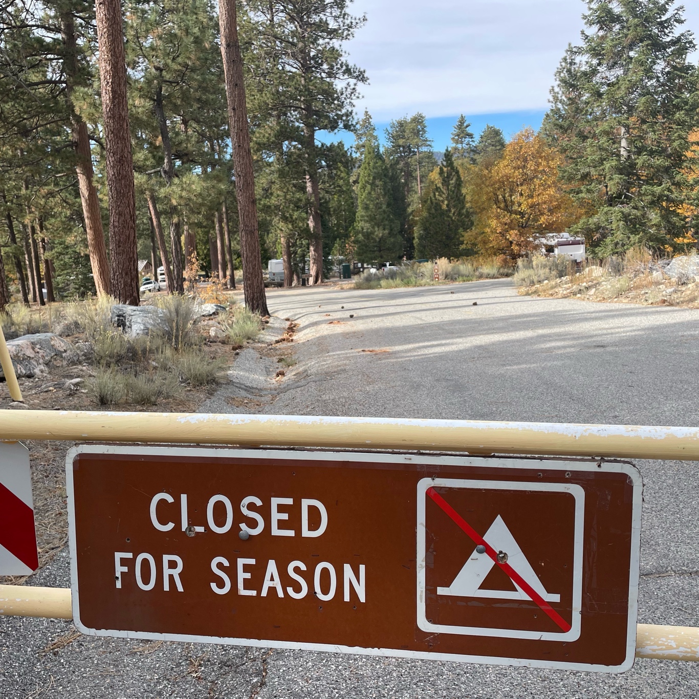 Closed but not for everybody