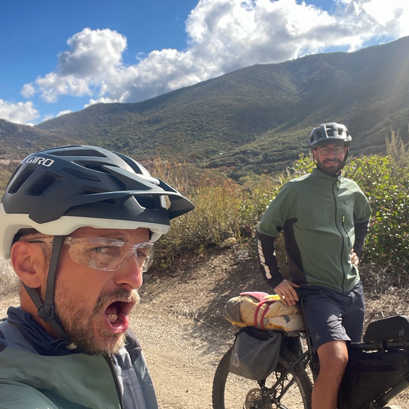 Me shouting ‘suuuuuuuun’