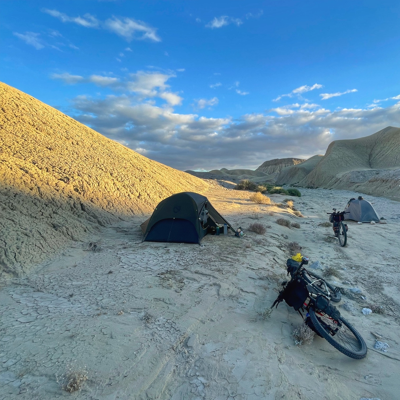 Our camp spot for the night