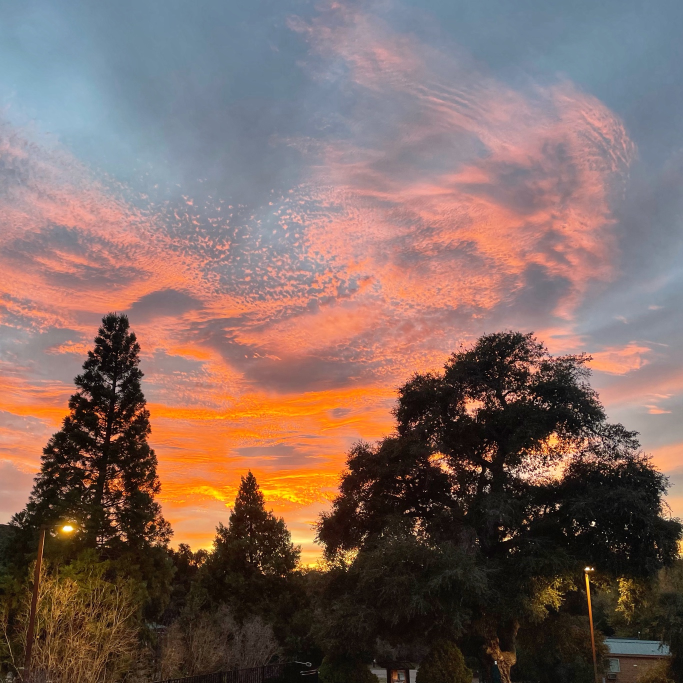 Sundown at Oakzanita