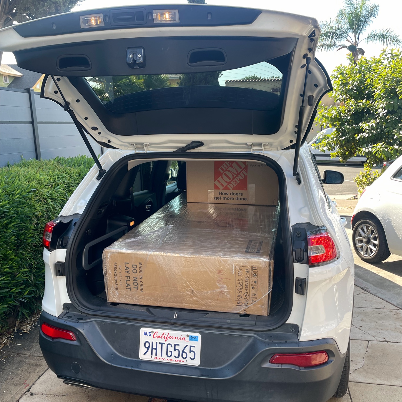 Everything in the car