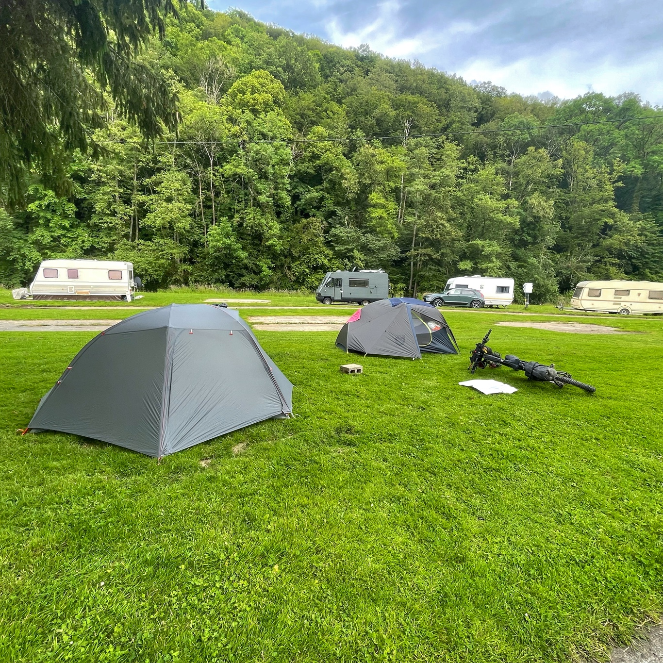 Our sleeping spot for the night