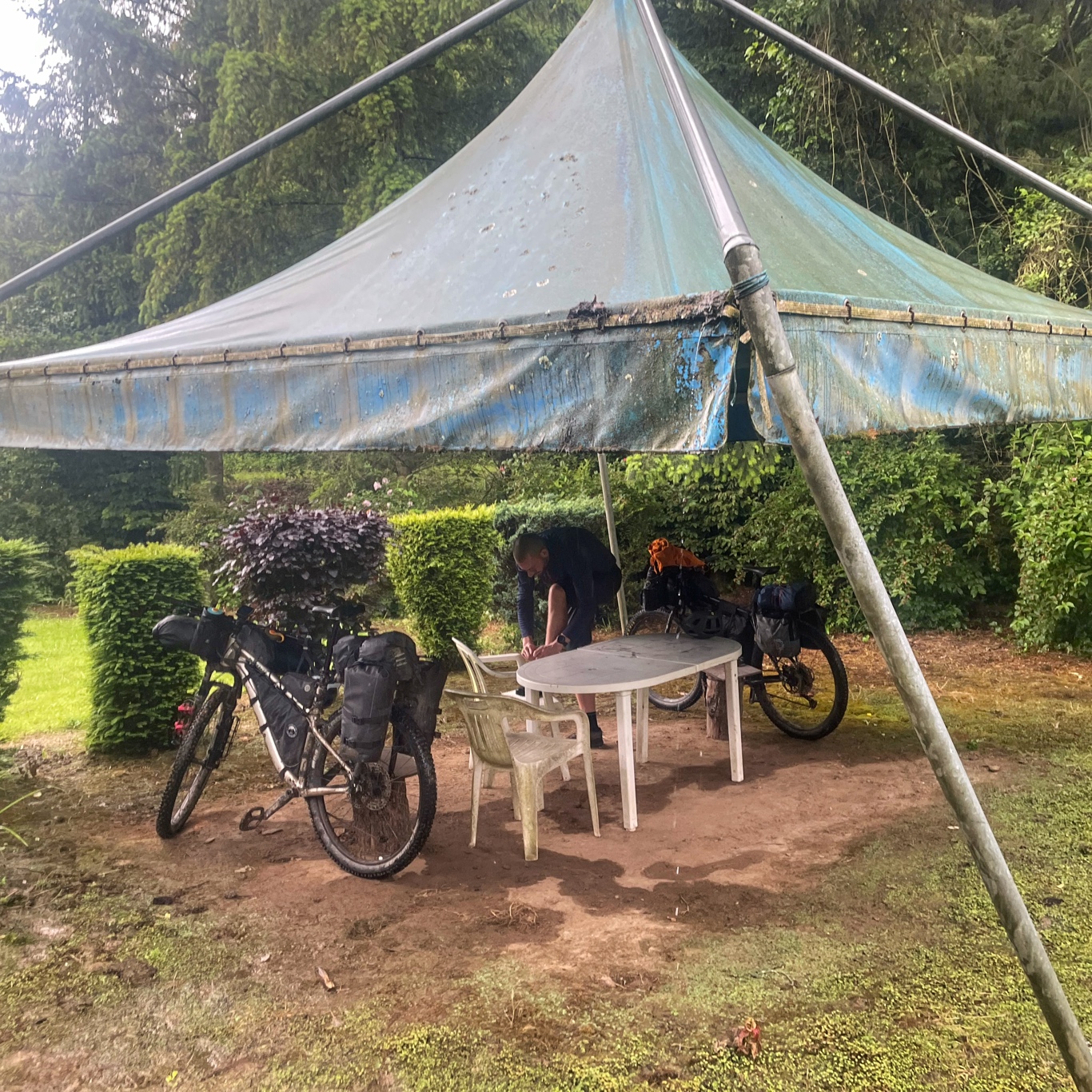 Shelter, for as long as it stats upright that is…