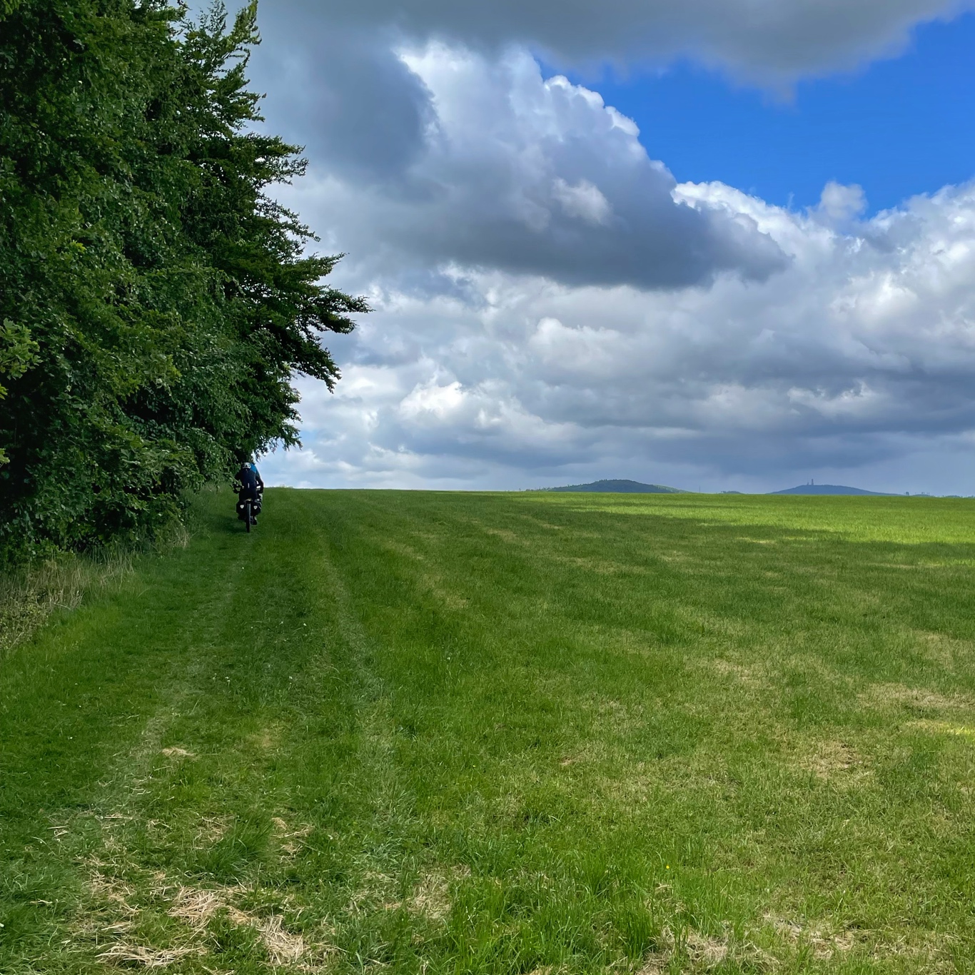 Our shortcut giving us nice views