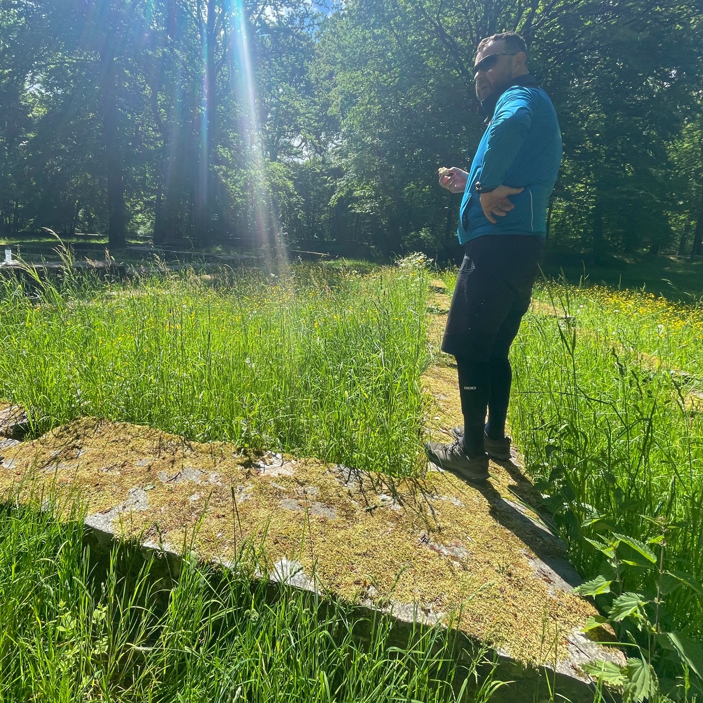 Remains of a Roman settlement