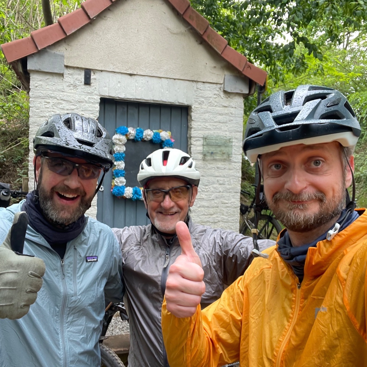 Stop at the small chapel