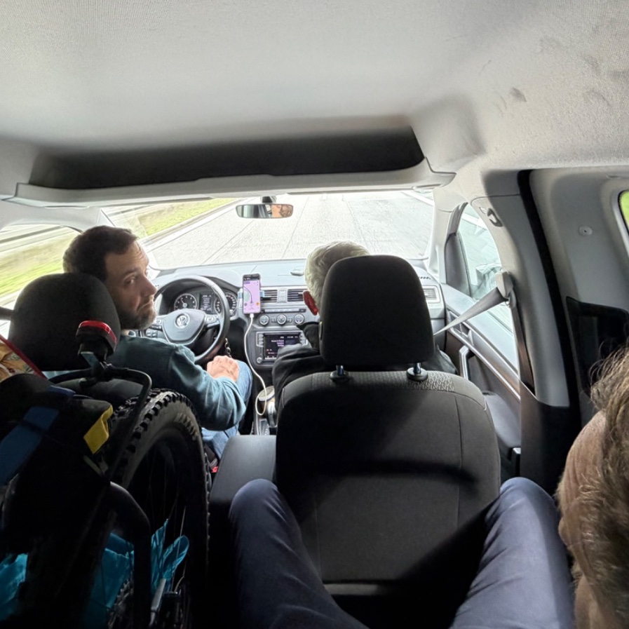 Chilling in the back