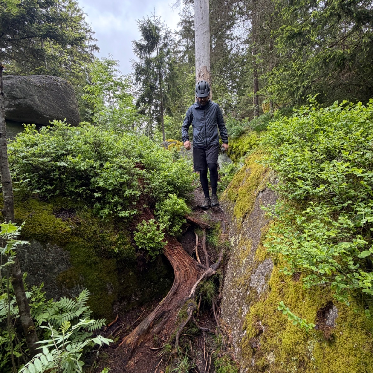 Dangerous going down